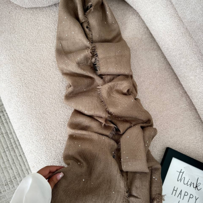 شال کنفی پولکی