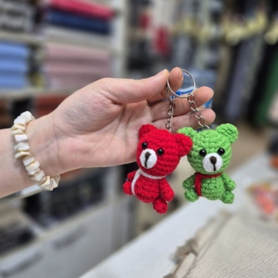 عروسک خرس دستبافت