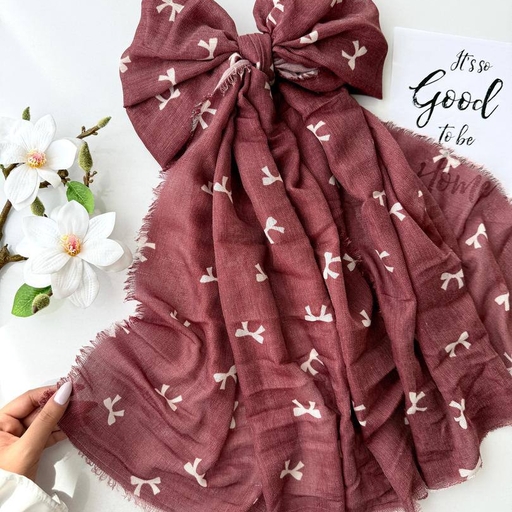 شال کنفی پاپیون دور ریش