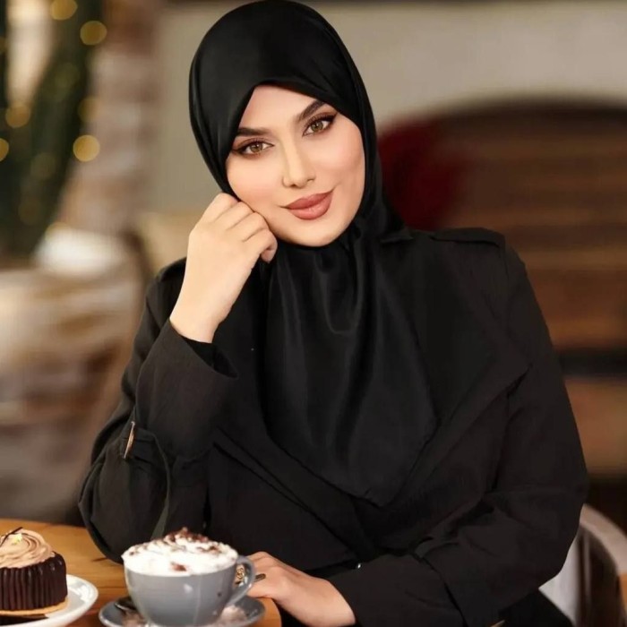 روسری ساتن ابریشم دستدوز