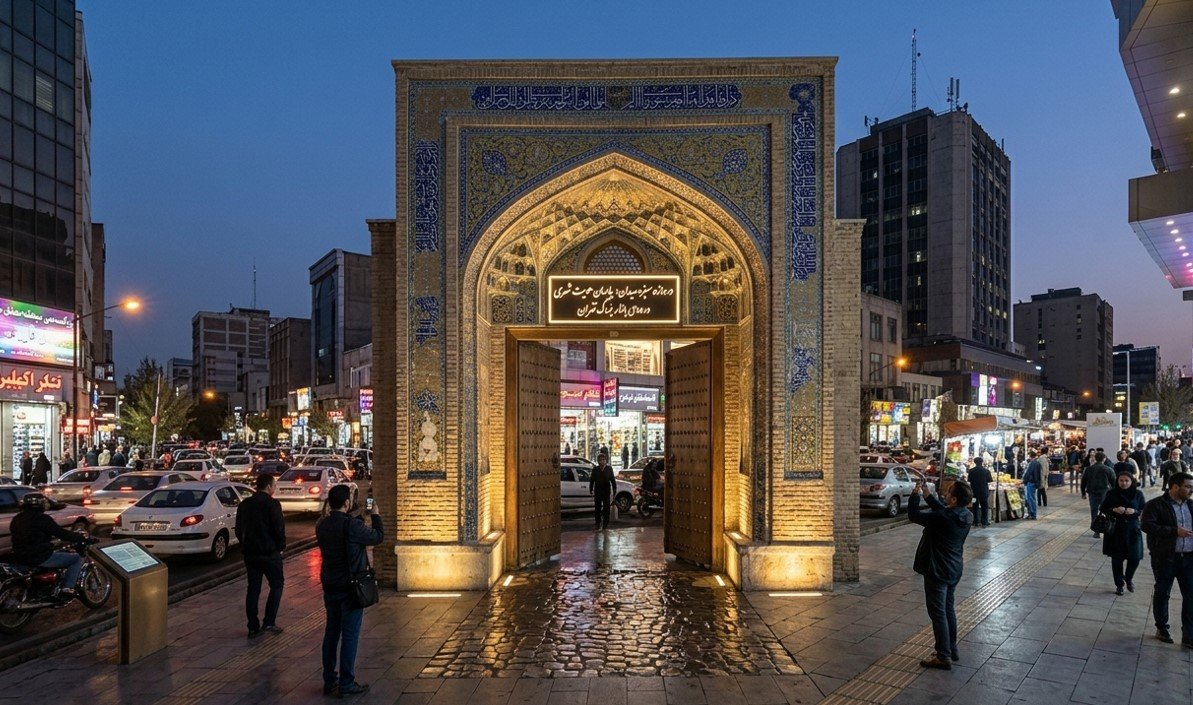 از دم در تا سر در: روایت دروازه‌های گمشده بازار بزرگ تهران و نقش آنها در هویت شهری