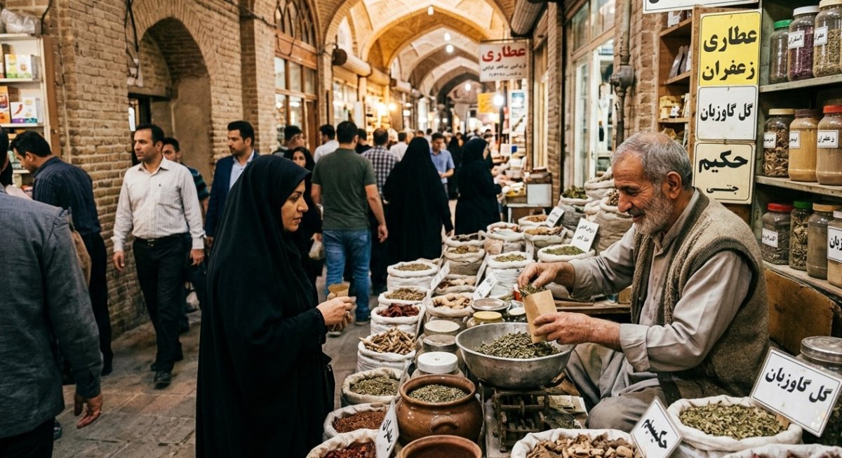 بازار بزرگ تهران: گنجینه‌ای از طب سنتی و حکایت‌های شفادهندگان